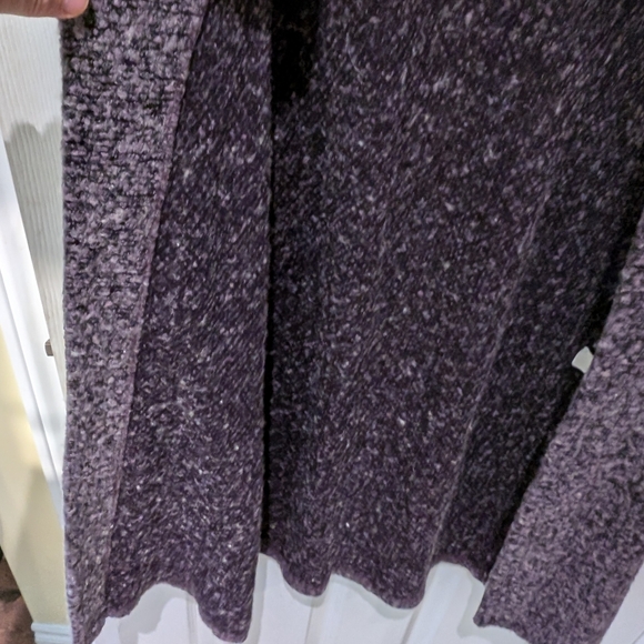 Fairweather, purple knit cardigan, sz medium - Picture 2 of 3